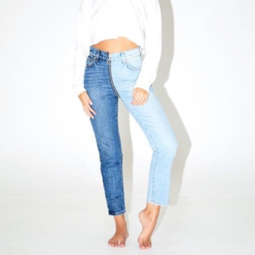 Revice Denim Yin Yang Crops